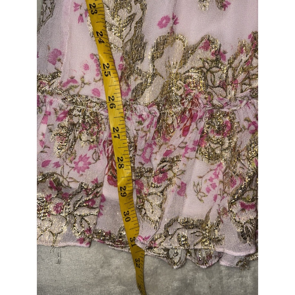 Floral Pink and Cream Dress - Picture 11 of 11